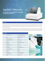 FPI SuperNIR-2700 Series Fast and nondestructive analysis for grain ...