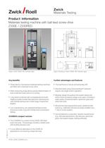 Electro-Mechanical Materials Testing Machines 330 kN - ZwickRoell GmbH ...