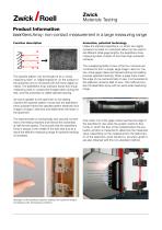 laserXtens Array: non-contact measurement in a large measuring range - 2