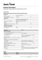 Product Information AllroundLine 150kN-4
