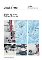 Testing machines for paper materials - 1