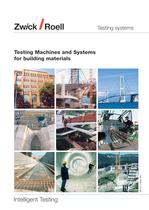 Testing machines and systems for building materials - 1