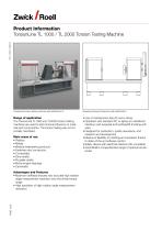 TorsionLine TL 1000 / TL 2000 Torsion Testing Machine - 1