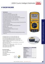 V&A 22000 Count Intelligent  Multimeter  VA30 Electric Instrument - 1