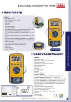 V&A Extra-safety Multimeter with TRMS VA41 / VA42 Electric Instrument - 1