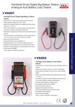 V&A Handheld Smart Digital Big-Battery Testers /Analogue Auto Battery Load Testers VA201/VA202 Electric Instrument - 1