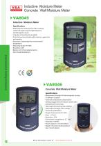 V&A Inductive Moisture Meter/Concrete Wall Moisture Meter VA8045/VA8046 Environmental Products - 1