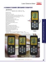 V&A Laser Distance Meter  VAH41 VAH61 VAH81 VAH101  Electronic measurement - 1