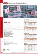 V&A Multi-function Desktop Calibrator VA730 Measurement & Analysis Instruments - 1