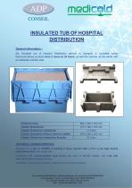 INSULATED TUB OF HOSPITAL DISTRIBUTION