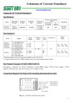 3 element AC current transducer-1