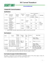 DC current transducer-1