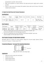 Split core AC current transducer-2