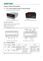 Transducer with led display-8