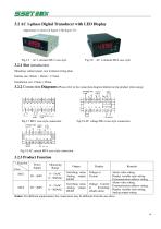 Transducer with led display-9