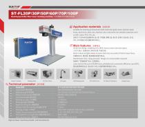 Desktop/portable fiber laser marking machine ST-FL20P/30P/50P/60P/70P/100P