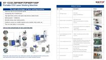 Portable CO2 Laser Marking Machine ST-CO2L30/ST-CO2L60/ST-CO2L70/ST-CO2L80/ST-CO2L100-2