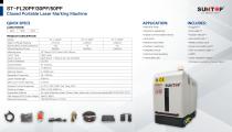 Portable enclosed fiber laser marking machine PF series ST-FL20PF/ST-FL30PF/ST-FL50PF-1