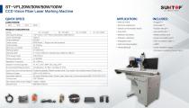SUNTOP CCD Vision Fiber Laser Marking Machine ST-FL20V/ST-FL30V/ST-FL50V/ST-FL70V/ST-FL100V-1