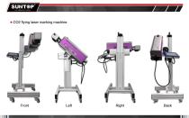 SUNTOP flying laser marking machine ST-FL Series ST-UV03F/ST-UV05F/ST-UV10F/ST-UV15F/ST-UV20F ST-CO2L30F/60F/70F/80F/100F-10