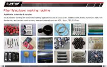 SUNTOP flying laser marking machine ST-FL Series ST-UV03F/ST-UV05F/ST-UV10F/ST-UV15F/ST-UV20F ST-CO2L30F/60F/70F/80F/100F-18