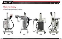 SUNTOP flying laser marking machine ST-FL Series ST-UV03F/ST-UV05F/ST-UV10F/ST-UV15F/ST-UV20F ST-CO2L30F/60F/70F/80F/100F-8
