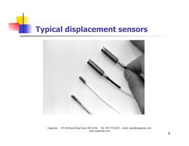 Best practices in the use of Non-Contact Capacitive “Smart” Displacement, Gap & Hole Sensors for Aircraft & Aircraft Engines - 6