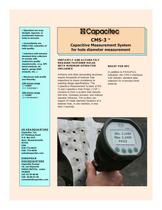 CMS-3 ? Capacitive Measurement System for hole diameter measurement - 1