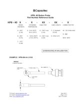 HPB- 40 Button Probe Temperature Ranges A and E - 2