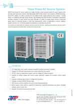 Three Phase AC Source System - 1