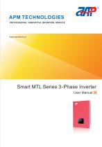 USER MANUAL of three phase solar power inverters - 1