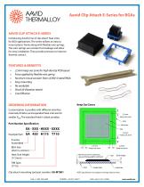 Aavid Clip Attach E Series for BGAs - 1