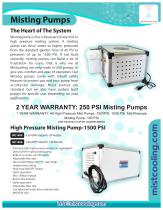 Mistcooling Misting System Catalogue - 2