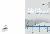 Aluminium quick-fit compressed air piping network/corrosion resistant/quick installation/minimum pressure drop - 1