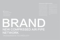 Aluminium quick-fit compressed air piping network/corrosion resistant/quick installation/minimum pressure drop - 4