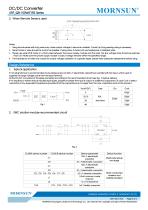 100W, wide input voltage, isolated & regulated single output DC-DC converter - 4