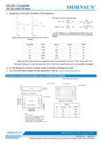100W, wide input voltage, isolated & regulated single output DC-DC converter - 5