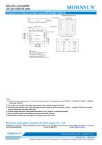 100W, wide input voltage, isolated & regulated single output DC-DC converter - 6