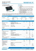 1.2W, Fixed input voltage, non-isolated & regulate single output DC/DC converter - 1