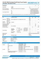 AC/DC 50W Enclosed Switching Power Supply - 2