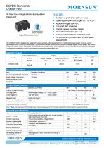 CF0505XT-1WR2 / 1watt DC-DC converter / automotive industry - 1