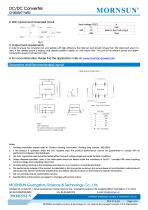 CF0505XT-1WR2 / 1watt DC-DC converter / automotive industry - 3