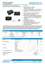 DC/DC Converter for photovoltaic PV15-27BxxR3 - 1