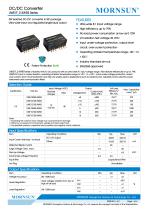 DC/DC Converter wide input UWE_S-3WR3 - 1