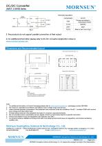 DC/DC Converter wide input UWE_S-3WR3 - 4