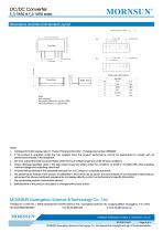 F_S-1WR2 / 1watt DC-DC converter / Single output - 5