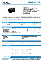 FC-L01DV1 / EMC Filter / ±1/±2 Surge Voltage (KV) / For AC/DC - 1