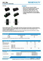 FC-LX1D / EMC filter / ±2/±4 KV Surge Voltage / for ac/dc