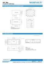 FC-LX1D / EMC filter / ±2/±4 KV Surge Voltage / for ac/dc - 5