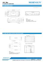 FC-LX1D / EMC filter / ±2/±4 KV Surge Voltage / for ac/dc - 6